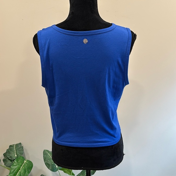 Lilly Pulitzer Luxletic Greer Tank in Bright Blue Grotto - Picture 5 of 8